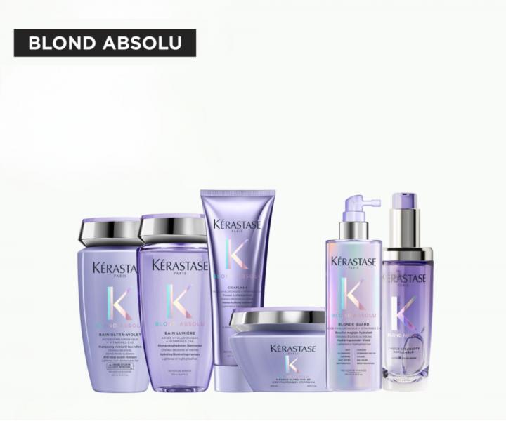 Sada na rozjasnenie blond vlasov K�rastase Blond Absolu s olejom Elixir Ultime L'Huile Originale Refillable