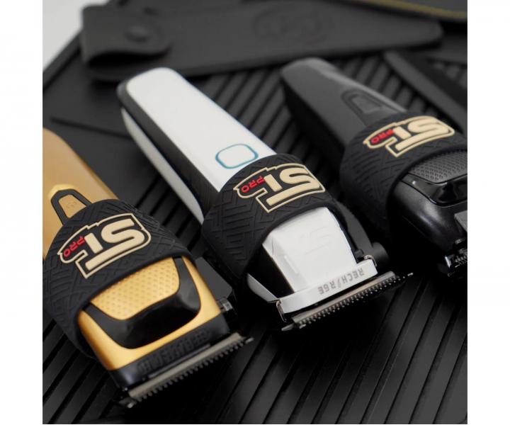Proti�mykov� n�vleky pre strihacie stroj�eky Supreme Trimmer Pro Clipper Grip - �ierne, 5 ks