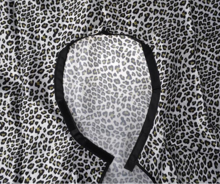 Kaderncka pltenka na strihanie Eurostil Professional - leopard - such zips