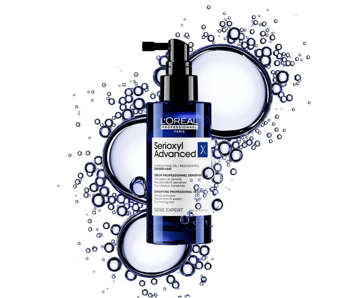 Srum pre obnovenie hustoty vlasov Loral Professionnel Serioxyl Advanced Densifying Serum - 90 ml