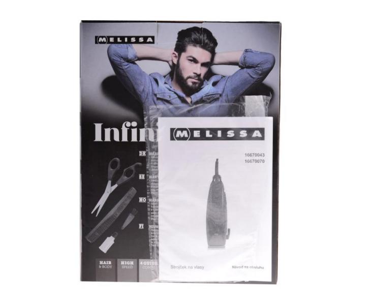Melissa Strojek na vlasy, bradu a fzy Infinity - ed, rozbalen