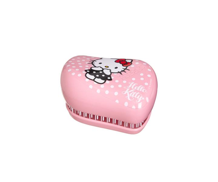 Kefa na vlasy Tangle Teezer Compact - Hello Kitty, ru�ov�