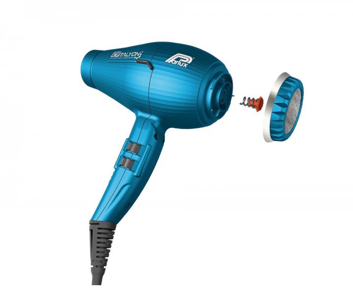 Profesionlny fn na vlasy Parlux Digitalyon - 2400 W, modr