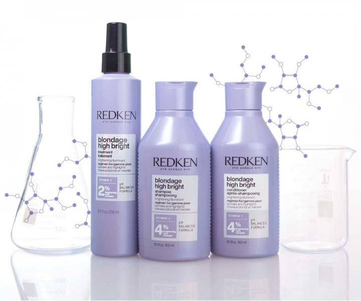Rozjasujca starostlivos pre blond vlasy Redken Blondage High Bright - 300 ml