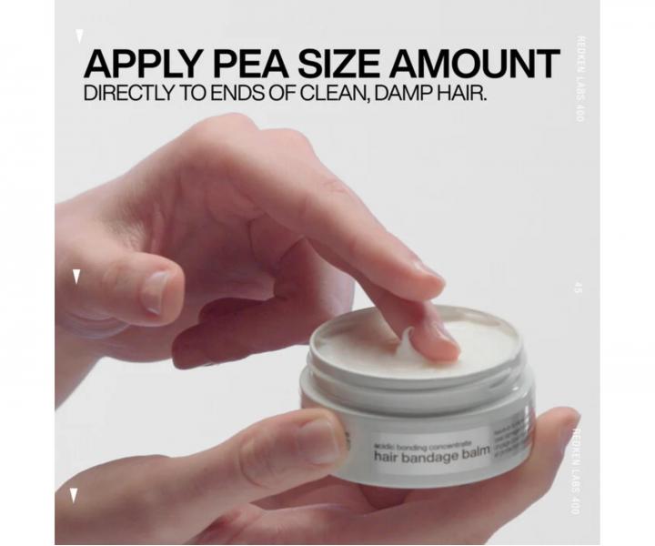 Balzam na zacelenie rozstrapkan�ch kon�ekov Redken Acidic Bonding Concentrate Hair Bandage Balm - 75 ml