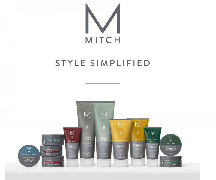 Texturiza�n� kr�m pre siln� fix�ciu a matn� vzh�ad Paul Mitchell Mitch Reformer Texture Cream - 85 g