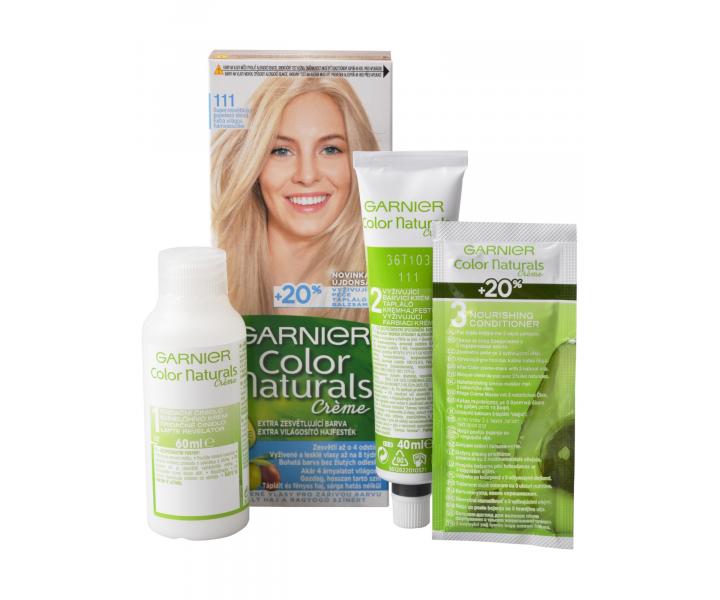 Zosvetujci farba Garnier Color Naturals 111 popolav blond
