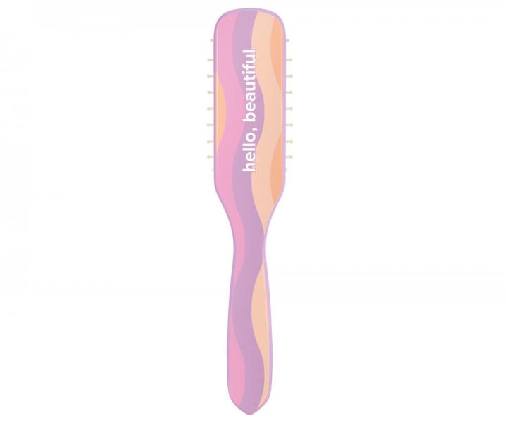 Kefa na rozesvanie vlasov Paul Mitchell Sculpting Brush - fialovo-oranov