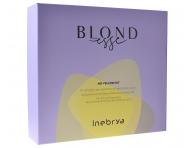 Drkov sada proti ltm odleskom blond vlasov Inebrya Blondesse No-Yellow - ampn + maska