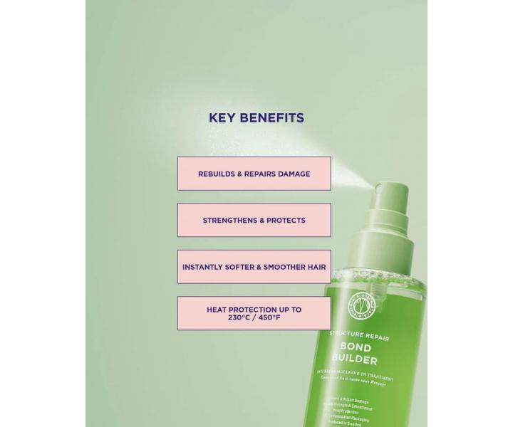 Regenera�n� bezoplachov� sprej pre such� a po�koden� vlasy Maria Nila Structure Repair Bond Builder - 150 ml