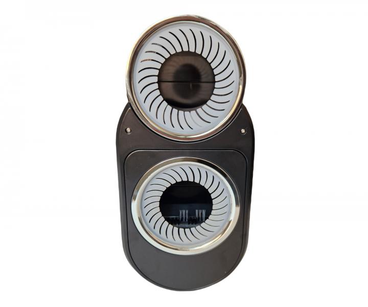 isti kief na vlasy Fox Brush Cleaning Device STY083 - ierny