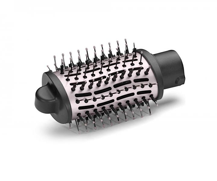 Teplovzdun ionizan kefa na vlasy Babyliss Style Smooth AS128E - 1000 W, ierna