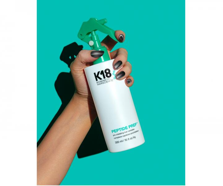 istiaci sprej na vlasy na odstrnenie kovov a minerlov K18 Peptide Prep Pro Chelating Hair Complex - 300 ml