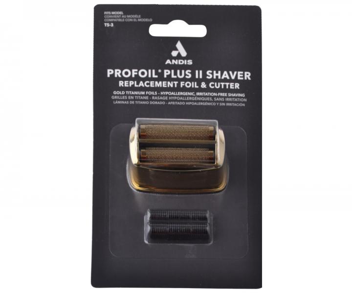 N�hradn� plan�etov� hlavica s no�mi pre stroj�ek Andis ProFoil Plus II TS-3