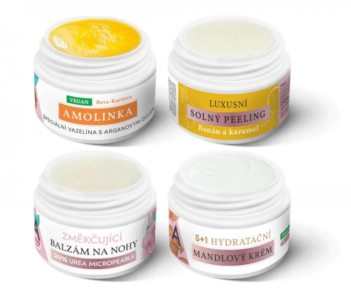 Testovacia sada telovej kozmetiky Amoen - 4x5 ml