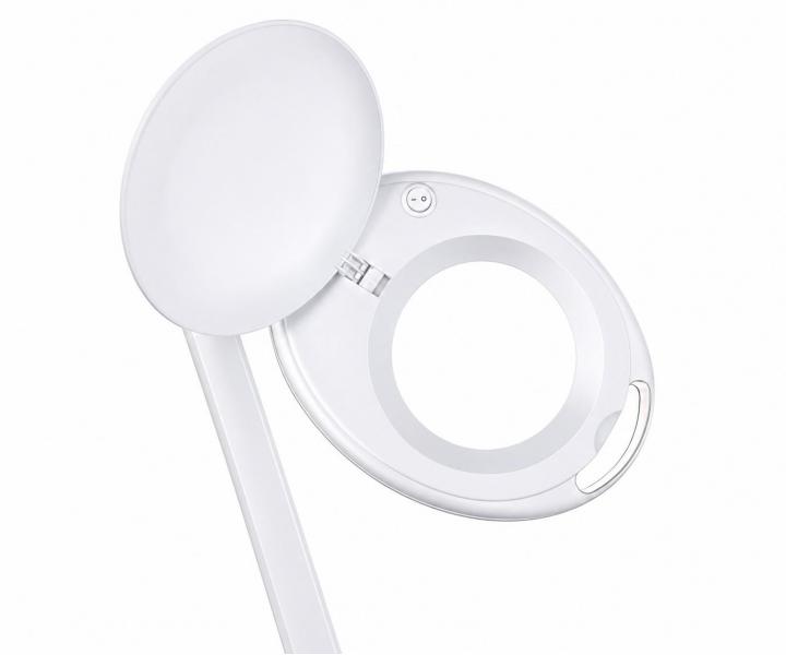 Zv��ovacia lupa s LED lampou Weelko Mega White - 5 dioptri�