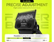 Profesion�lny strihac� stroj�ek na vlasy s vymenite�n�mi krytmi Rovra Super Cut Professional 5209 - neonovo zelen�/biela/�ierna