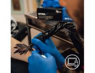 Dlh nitrilov rukavice Espeon Nitril Long 3 - 100 ks, modr, vekos L