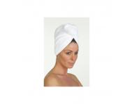 Turban na vlasy Royal Twist Sibel, biely, 100% bavlna