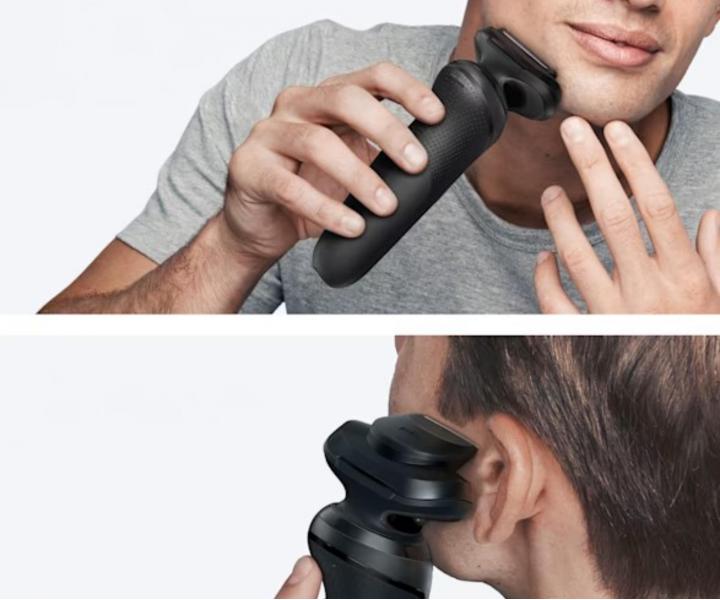 Planetov holiaci strojek s nabjacou a istiacou stanicou Braun Series 5 52-N7200cc - ierny