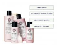 Dar�ekov� sada pre objem jemn�ch vlasov Maria Nila Pure Volume Beauty Bag + kozmetick� ta�ka zdarma