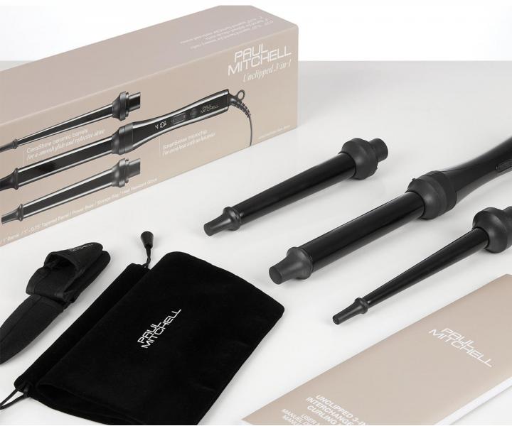 Profesion�lna keramick� kulma na vlasy Paul Mitchell Unclipped 3-in-1 - �ierna
