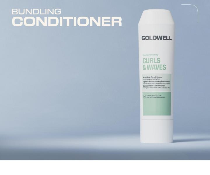 Hydrata�n� kondicion�r pre vlnit� a ku�erav� vlasy Goldwell Dualsenses Curls & Waves Bundling Conditioner - 200 ml