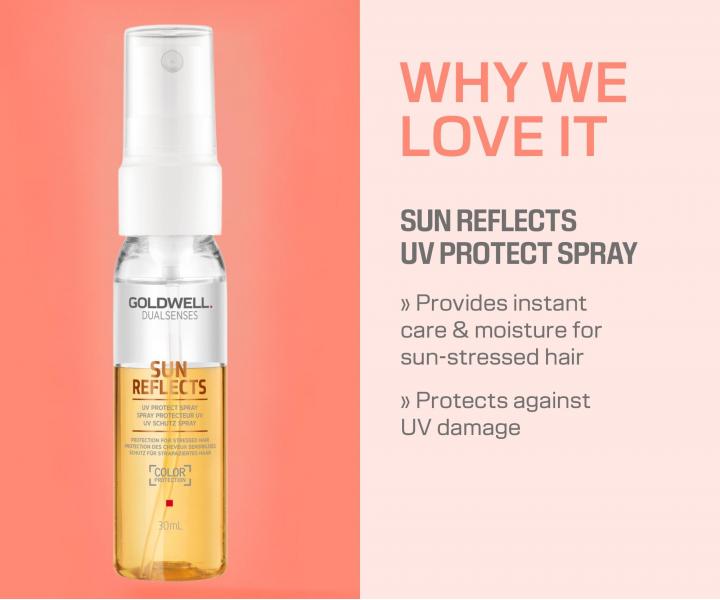 Dar�ekov� sada pre vlasy vystaven� slnku Goldwell Dualsenses Sun Reflects Travel Set