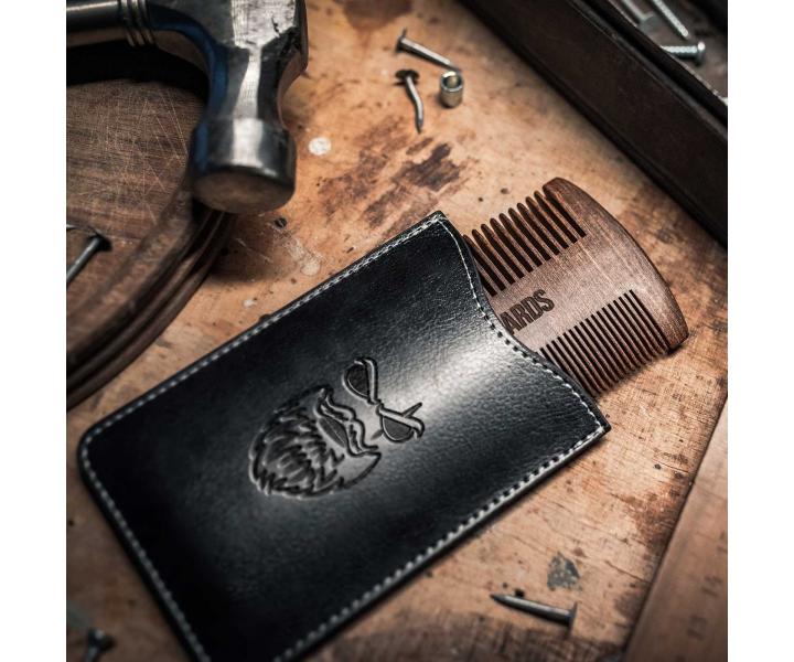 Hrebe na fzy zo santalovho dreva Angry Beards - 100 x 60 mm