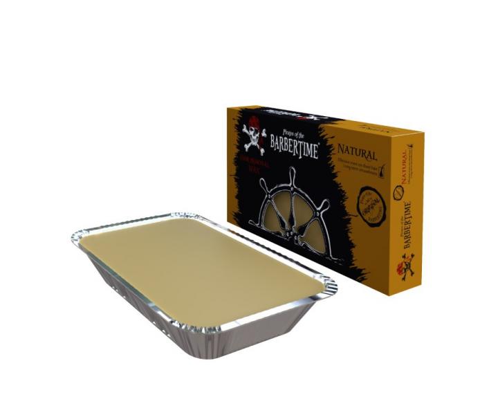 Depila�n� vosk Pirates of the Barbertime Hard Removal Wax Natural - �lt�, 500 g