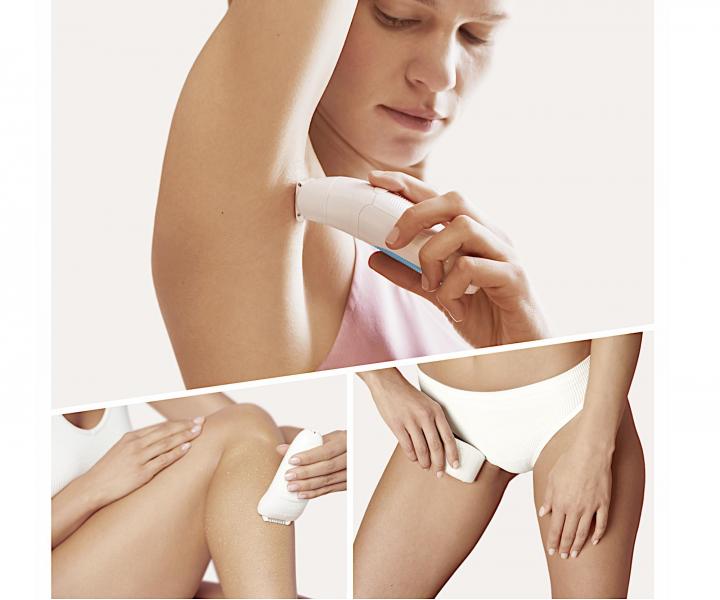 Dmsky epiltor s prsluenstvom Braun Silk-pil 5 - 605 Blue