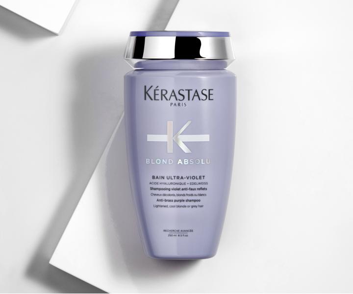 Šampón pre neutralizáciu žltého tónu Kérastase Blond Absolu Bain Ultra-Violet - 250 ml