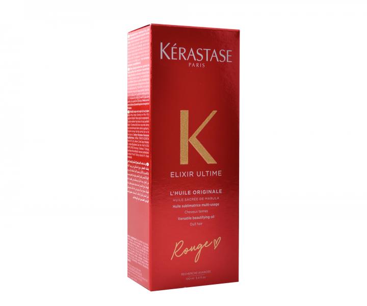 Olej pre vetky typy vlasov Krastase Elixir Ultime Original Rouge - 100 ml, limitovan edcia