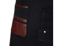 Kadern�cka z�stera Angry Beards Barber Apron - �ierna