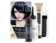 Permanentn farba Loral Prfrence P12 intenzvna iernomodr