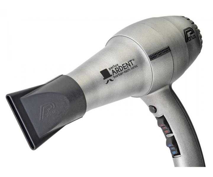 Profesionlny fn na vlasy Parlux Ardent Barber-tech ionic - strieborn