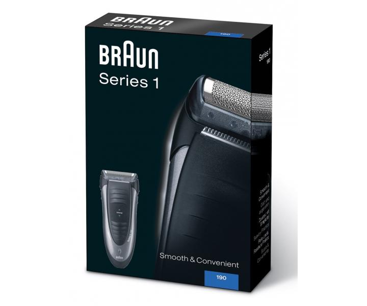 Planetov holiaci strojek na fzy Braun Series 1 190s - tmavosiv