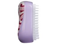 Kefa na vlasy Tangle Teezer Compact - Girl Power, biela/fialov�