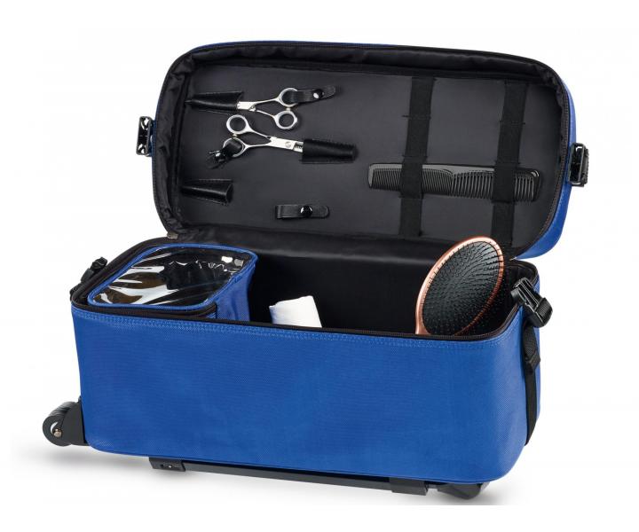 Kadern�cky kufor Sibel na kolieskach - modr�