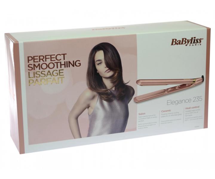 F�n a �ehli�ka na vlasy BaByliss Elegance Rose zlata + kefa zadarmo