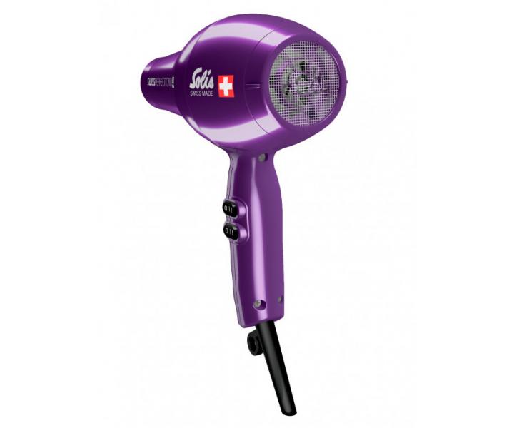 Profesion�lny f�n na vlasy Solis Swiss Perfection 968.57 - 2300 W, fialov�