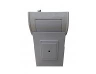 Umvac box Detail Comfort, smotanov (54) - II. akos, kaz na korpusu a umvadle, odreniny koenky