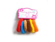 Gumi�ky do vlasov Detail pr.4 cm DHSXR-2 - 6 ks, viacfarebn� (bonus)