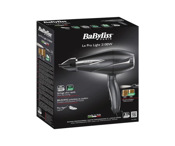 Fn na vlasy BaByliss Le Pro Light 6609E - 2100 W, siv