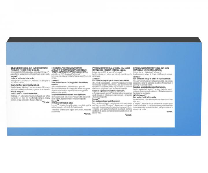 Intenzvna kra proti padaniu vlasov Loral Professionnel Aminexil Advanced - 10 x 6 ml