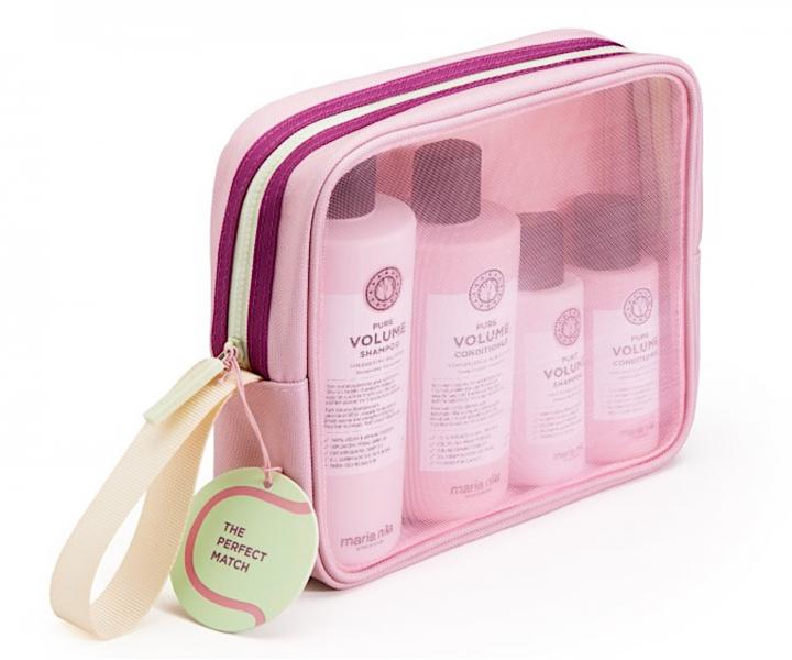 Darekov sada pre objem jemnch vlasov Maria Nila Pure Volume + kozmetick taka zadarmo