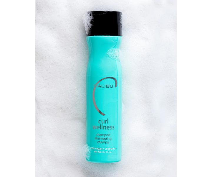 Čistiaci šampón pre vlnité a kučeravé vlasy Malibu C Curl Wellness Shampoo - 266 ml