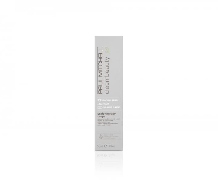 Upokojujce srum pre citliv pokoku hlavy Paul Mitchell Clean Beauty Scalp Therapy Drops - 50 ml