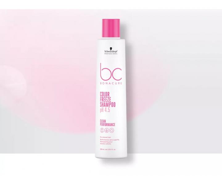 Šampón pre farbené vlasy Schwarzkopf Professional BC Bonacure Color Freeze Shampoo - 250 ml