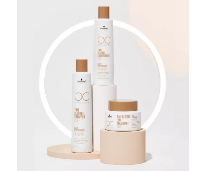 ampn pre krehk a zrel vlasy Schwarzkopf Professional BC Bonacure Time Restore Shampoo